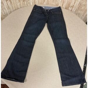 Gap 1969 Perfect Boot Jeans Dark Wash Indigo Denim Women 29/8r Bootcut